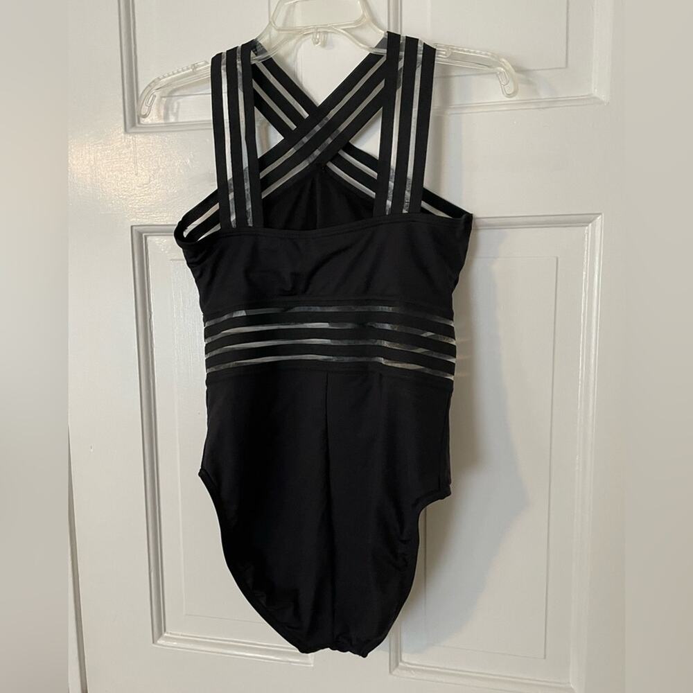 Kenneth Cole New York Stompin in My Stilettos High Neck Mio One Piece Swimsuit - Picture 4 of 5